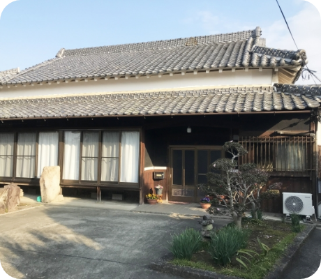 建物の目視確認の写真